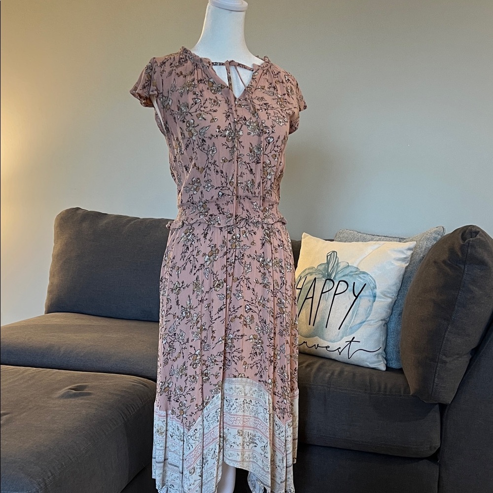 Floral Pink Dress